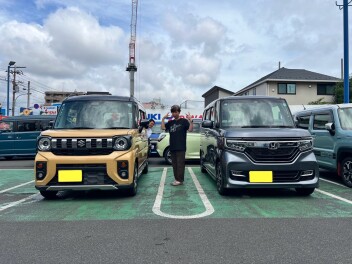 スペーシアギアご納車しました。